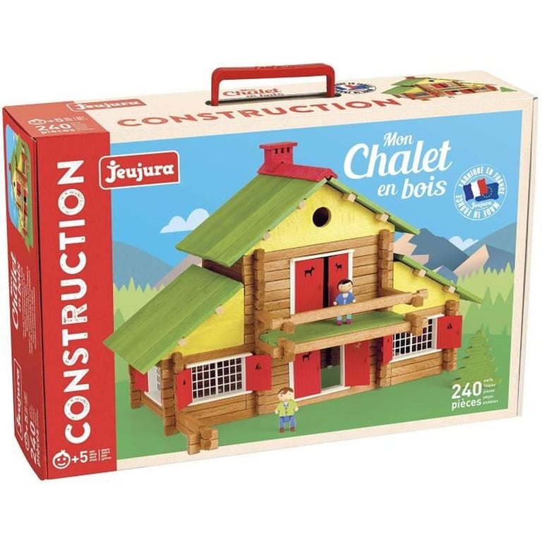 Jeu De Construction Mon Chalet En Bois 240 Pieces - vue 6