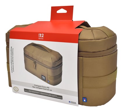 Hori Bolsa Compacta Todo-en-Uno (Arena) para Nintendo Switch 2 - bajo Licencia Oficial de Nintendo