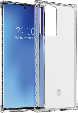 Force Case Funda para Galaxy Note 20 Ultra AIR Reforzada con Sistema Tryax 2M Transparente