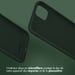 Accezz Coque Liquid Silicone pour Samsung Galaxy A34 (5G) - Vert foncé
