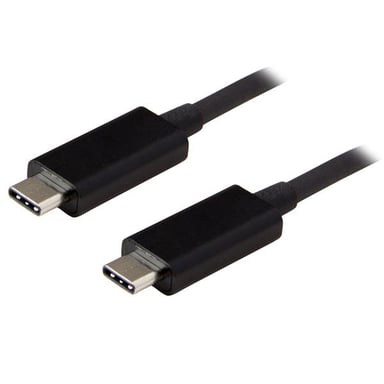 StarTech.com Cable de 1m USB-C a USB-C - USB 3.1 (10Gbps) - 4K - USB-IF - de Carga y Sincronización - Cable USB Tipo C a USB Tipo C