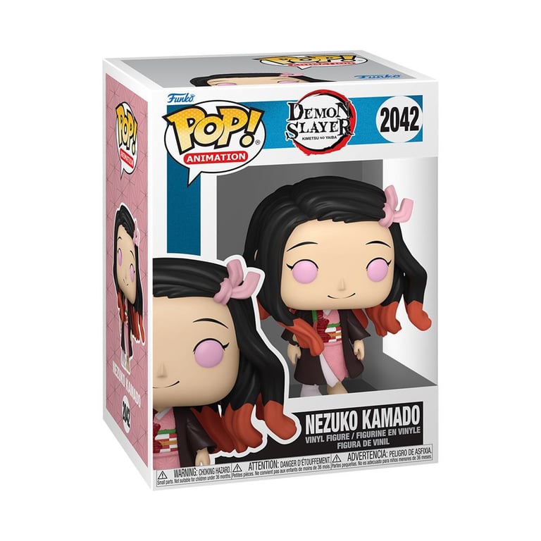 Figurine Funko Pop Animation Demon Slayer Nezuko Smiling - vue 2
