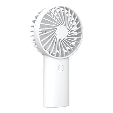 Akashi Ventilador 2en1 4000mAh USB-C linterna Blanco