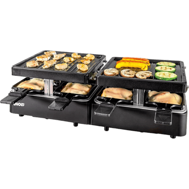 Grill per raclette Unold 48755 1300W 8 persone Nero