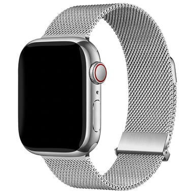 imoshion Bracelet magnétique milanais pour Apple Watch | 38/40/41/42 mm - Argent