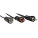 Hama 00205109 cavo audio 0,75 m 3,5 mm 2 x RCA nero
