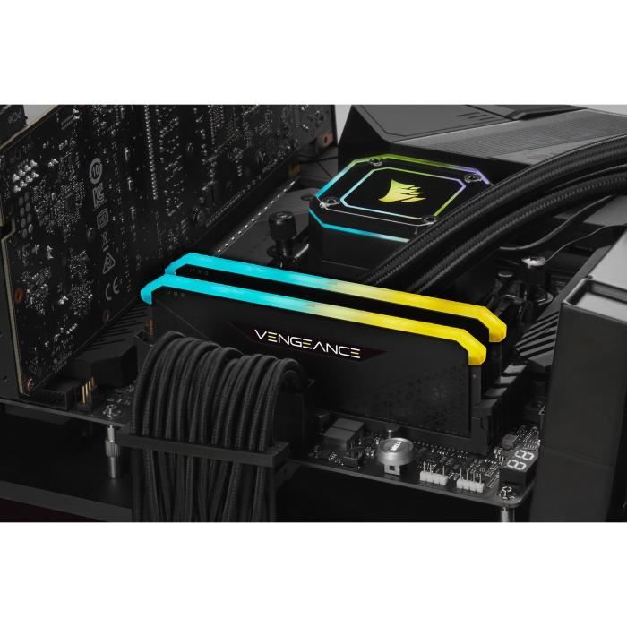 Corsair Vengeance RGB PRO Series 2x 8 Go DDR4 3200 MHz CL16 - vue 10