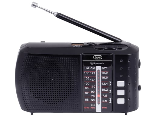 Trevi 0RA7F2000 Radio portable Analogique et numérique Noir