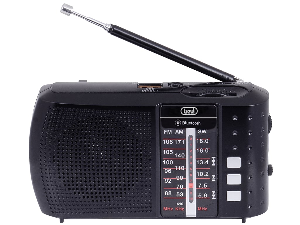 Trevi 0RA7F2000 Radio portable Analogique et numérique Noir - Neuf