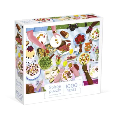 Family Meal Puzzle 1000 piezas - Diversión y creatividad para adultos y adolescentes