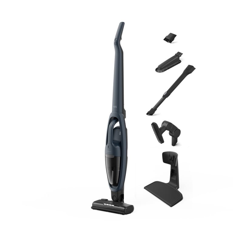 Aspirateur Balai AEG AS52CB18DB – Sans Sac, 29 W, Spécial Animaux