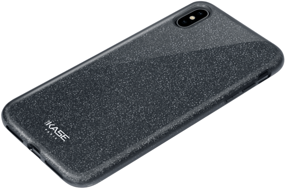 Cáscara delgada del brillo para Apple iPhone XS Max, Negro