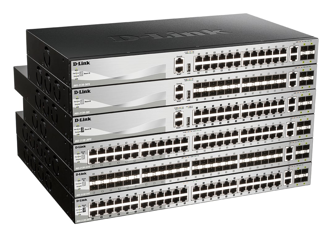 D Link 30 PORT STACKABLE SWITCH 24X1G - vue 3