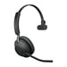 Jabra Evolve2 65, UC Mono Casque Sans fil Arceau Bureau/Centre d'appels USB Type-C Bluetooth Noir