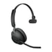 Jabra Evolve2 65, UC Mono Casque Sans fil Arceau Bureau/Centre d'appels USB Type-A Bluetooth Noir