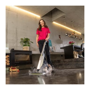 Kärcher SC 2 UPRIGHT Mopa a vapor 0,4 L 1600 W Negro, Blanco