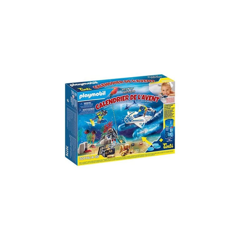 Playmobil 70776 Cal Av Jeu Bain Policiers
