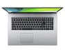 Acer Aspire 3 A317-33-P9DS N6000 Ordinateur portable 43,9 cm (17.3'') HD+ Intel® Pentium® Silver 4 Go DDR4-SDRAM 256 Go SSD Wi-Fi 5 (802.11ac) Windows 10 Home Argent