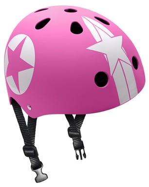 STAMP JH674102 casque de sport Rose, Blanc