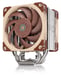 Noctua NH-U12A système de refroidissement d'ordinateur Processeur Refroidisseur 12 cm Beige, Marron, Argent 1 pièce(s)