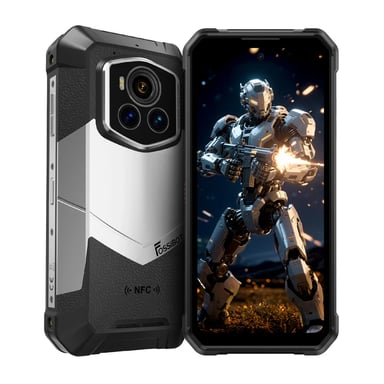 FOSSiBOT F107 Pro Smartphone robusto, 12+512 GB, pantalla de 6,95 pulgadas, batería de 28.000 mAh, cámara AI de 200 MP, carga rápida de 66 W, visión nocturna y 5G