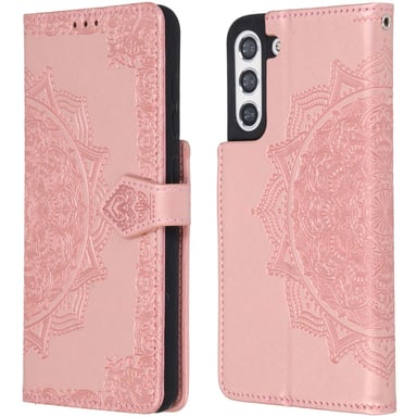 imoshion Etui de télephone Mandala pour Samsung Galaxy S21 FE - Rose Doré