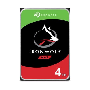 SEAGATE - Disco rigido interno - NAS IronWolf - 4Tb - 5900 rpm - 3.5 (ST4000VN008)