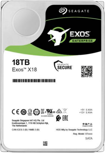 Seagate Enterprise ST18000NM004J disque dur 3.5 18000 Go SAS