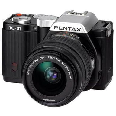 Pentax K-01 + SMC -DA 18-55mm MILC 16,28 MP CMOS 4896 x 3264 pixel Nero