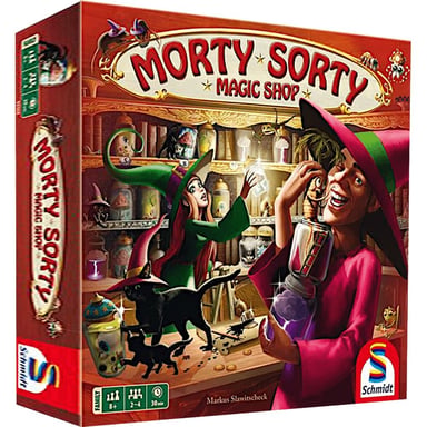 Gioco da tavolo Morty Sorty Magic Shop Schmidt 2 a 4 giocatori 8+ 30 min Multicolore