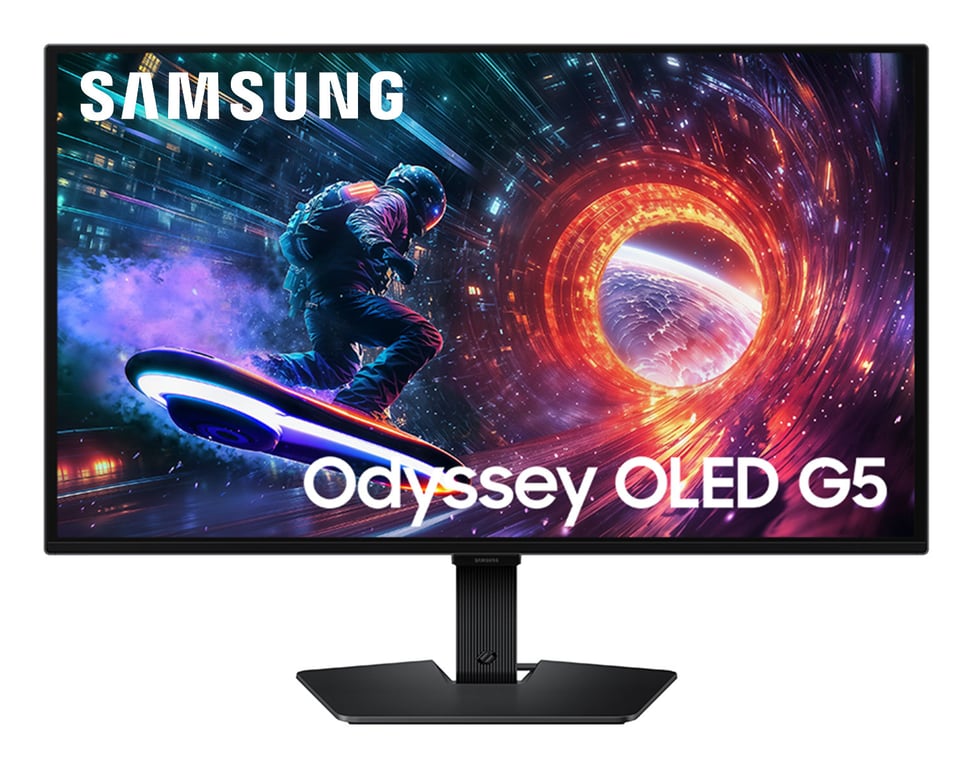 Monitor Samsung Odyssey G5 G50SF 27 QHD 180Hz OLED 0 03 ms FreeSync G SYNC HDR10 - vue 10