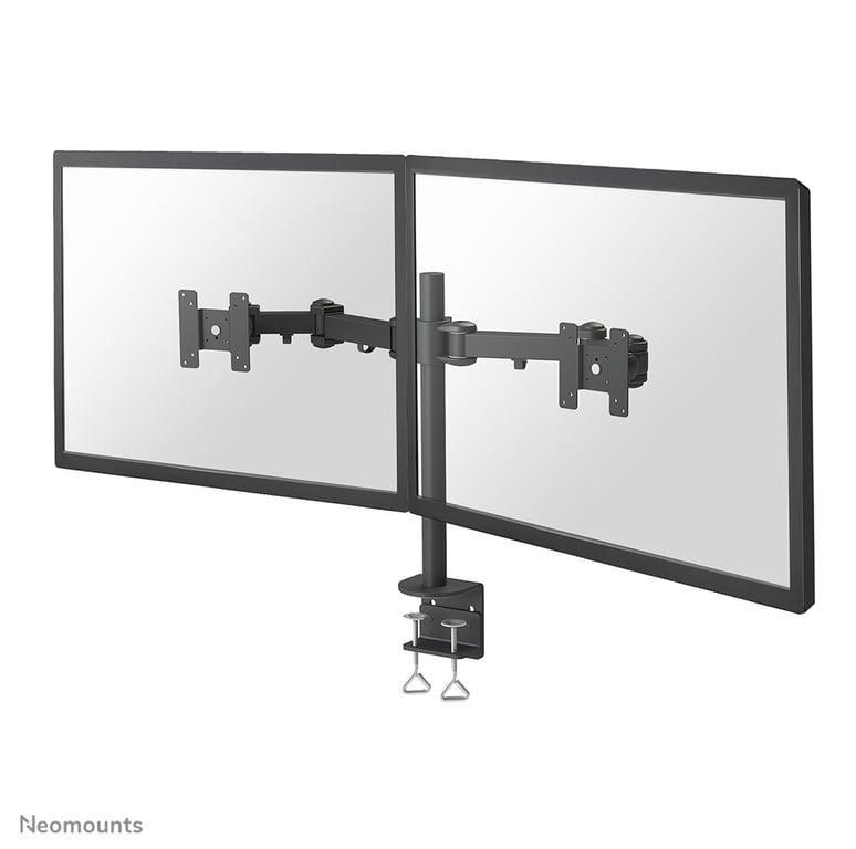 Support de bureau pour 2 écrans LCD NEWSTAR Full Motion Dual Desk Mount clamp FPMA D960D - vue 2