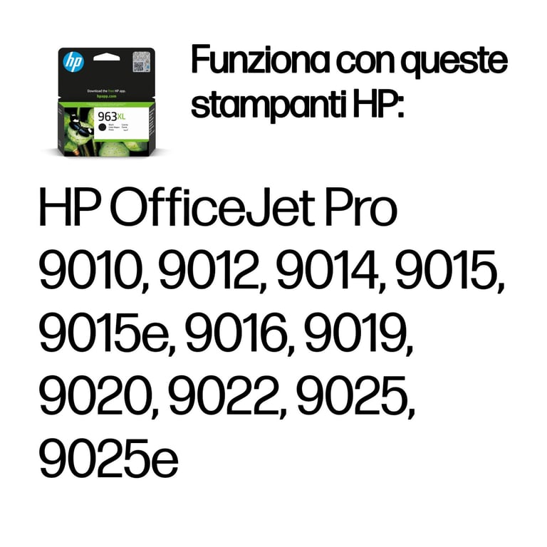 HP 963XL 42.5 ml à rendement élevé original blister cartouche d'encre - vue 3