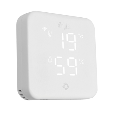 Konyks Climpac - Termostato Wi-Fi para aires acondicionados y bombas de calor aire-aire
