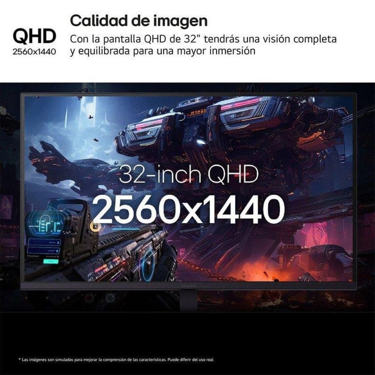 LG UltraGear IPS 200 Hz 1 ms QHD 2560 - Neuf