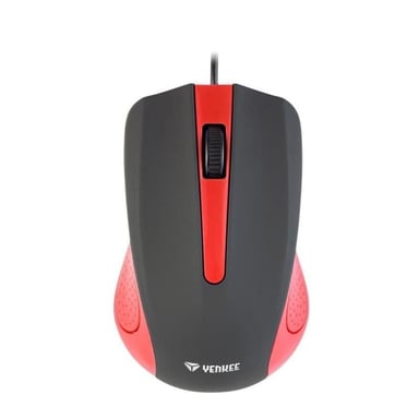 Ratón - SUVA ROJO - YENKEE - YMS 1015RD