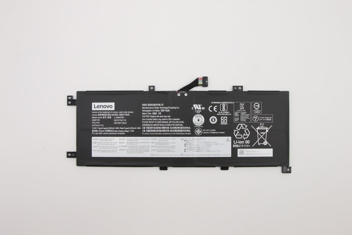Lenovo 5B10W13933 composant de laptop supplémentaire Batterie Neuf
