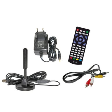Inovalley Téléviseur TNT 15.4 avec Lecteur DVD intégré - Neuf Noir - vue 3