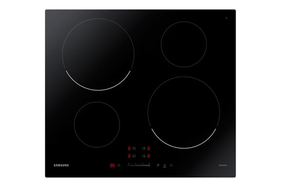 Samsung NZ64T3707AK Noir Intégré 60 cm Plaque avec zone à induction 4 zone(s) - Neuf