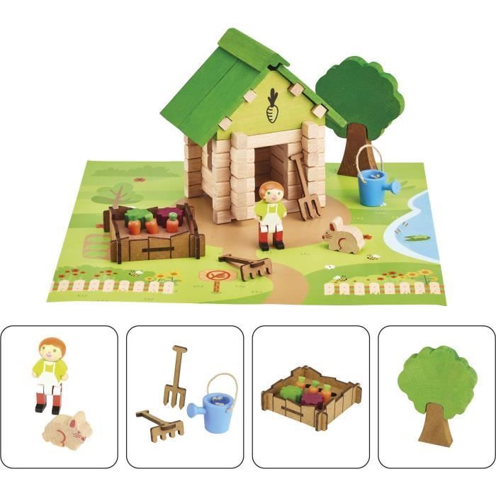 LA CABANE DU JARDINIER 60 PIECES - vue 4