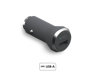 USB A 2.4A IC Cargador inteligente para coche con garantía de por vida Force Power Gris