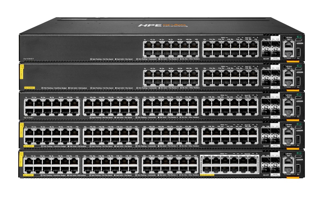 HPE R8Q71A commutateur réseau Géré L3 Gigabit Ethernet 101001000 Connexion Ethernet supportant 'alimentation via ce port PoE Neuf