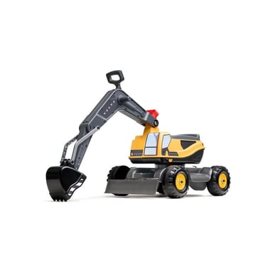 Escavatore Volvo FALK Cabina rotante 360° Sedile apribile Escavatore articolato Giallo/Grigio/Nero 3-7 anni