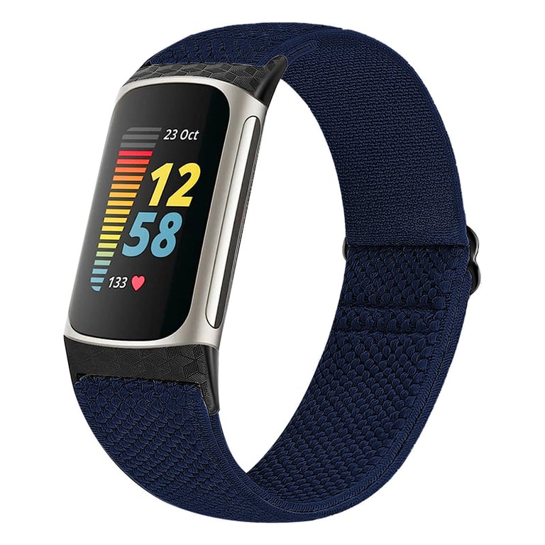INF Pack de 2 bracelets de montre Sport tissés pour Fitbit Charge5/6 - vue 3