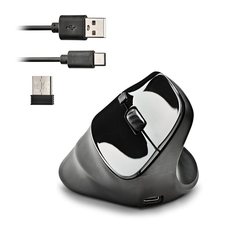 Souris NGS EVO MOKSHA – Ergonomique Verticale sans fil, 2400 DPI, 5 Boutons - vue 2