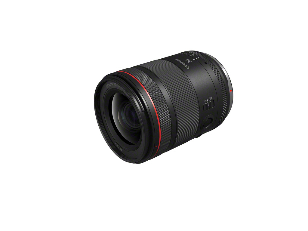 CANON Objectif RF 20mm F1. VCM - vue 3