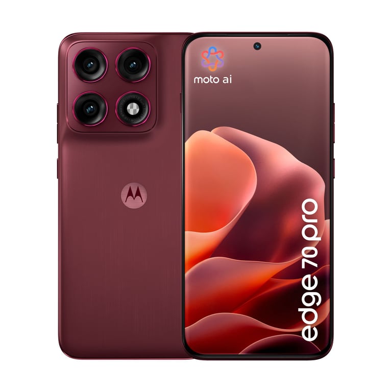 Edge 70 Pro (5G) 256 Go, Rouge - Neuf