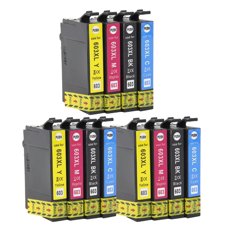 123CONSOMMABLES 603XL Pack 4 cartouches compatibles EPSON 603 Neuf - vue 3