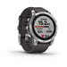 Reloj GPS conectado - GARMIN - F?nix 7 - Plata con correa gris