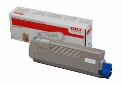 Oki Toner C 610 Cyan 6k 44315307 Neuf - vue 3